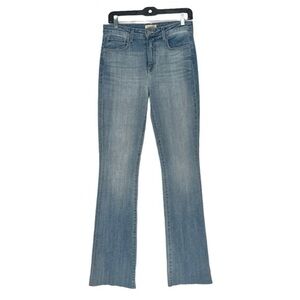 NWOT L'Agence Ruth high rise straight raw hem jeans size 29